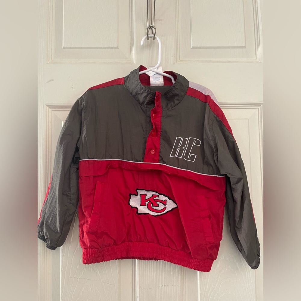 Kid’s Unisex Kansas City Chiefs Vintage Pullover Jacket